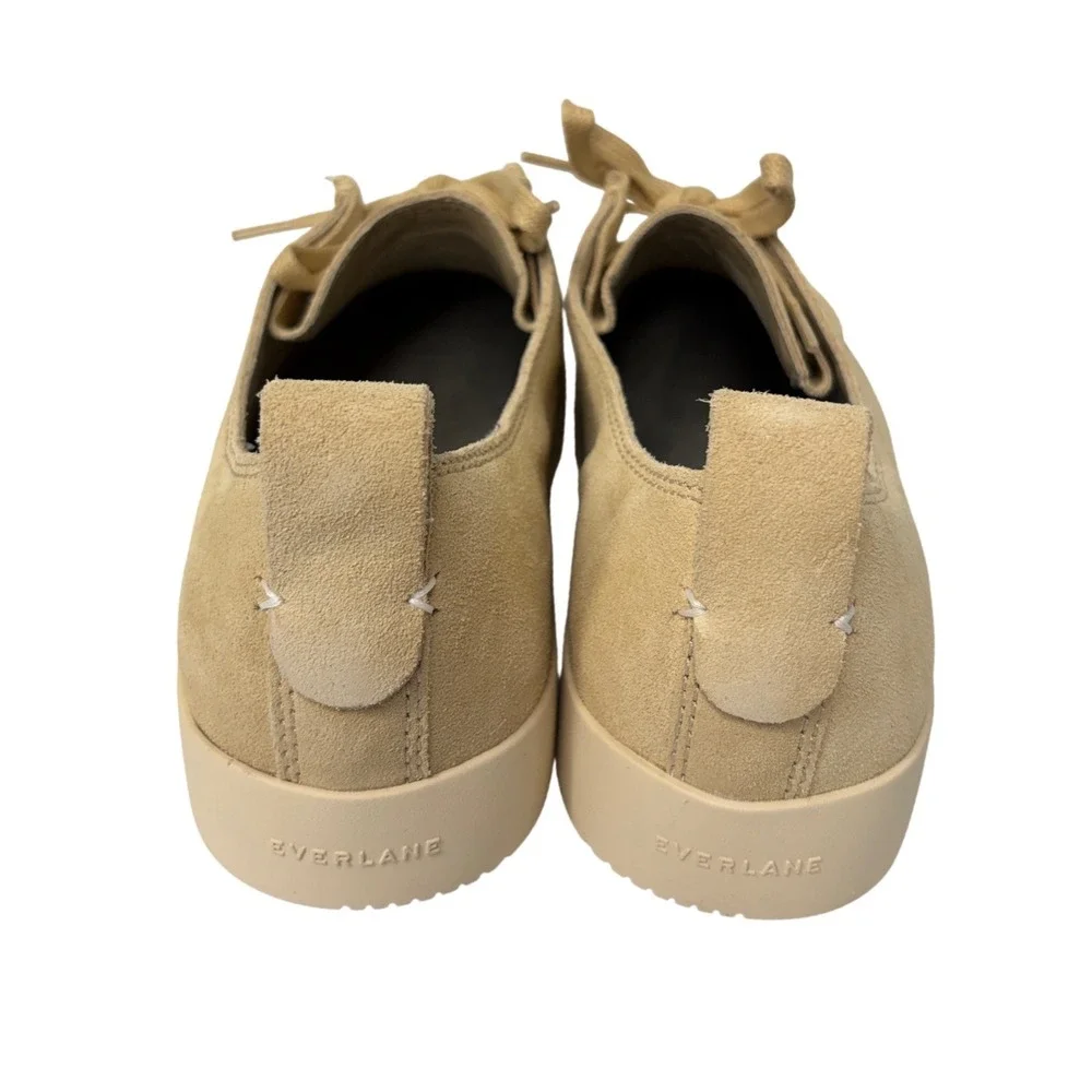 Everlane Tan Suede Leather Platform‎ Trainer Sneaker Loafer 10 Preppy Outdoor